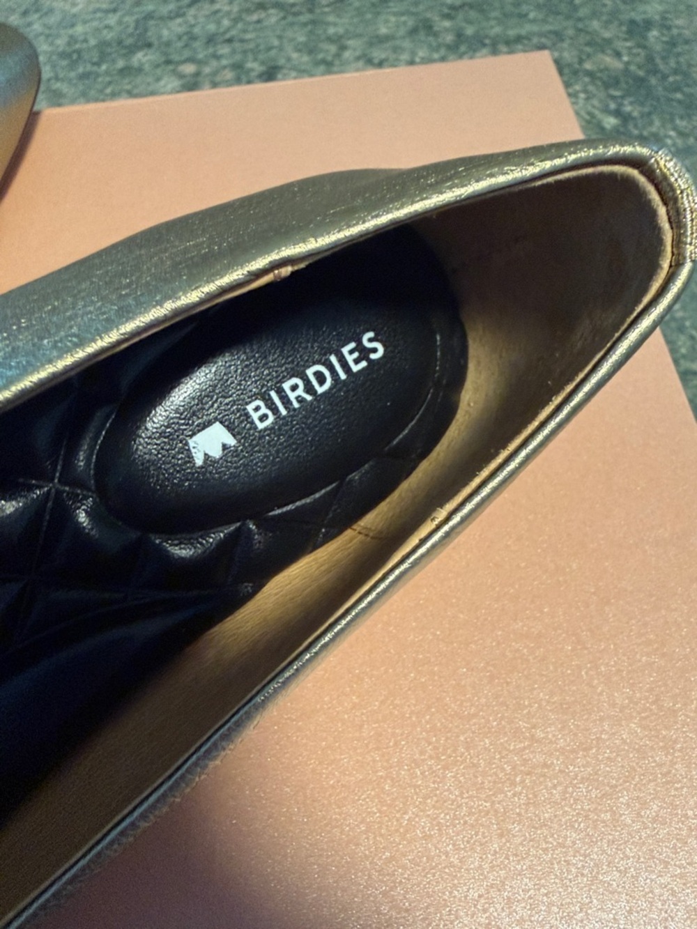 NWT Birdies Metallic Crane ballet Flats!⭐️ - Picture 5 of 8